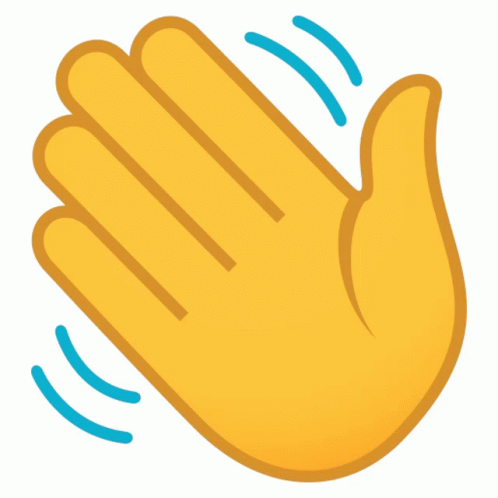 Waving Hand People Sticker - Waving Hand People Joypixels - Discover ...