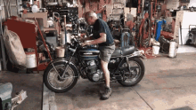 uncle ernie motorcycle burnout rev