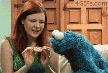Cookie Monster Ella Morton GIF - Cookie Monster Ella Morton Each GIFs