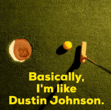 Dustin Johnson GIF - Dustin Johnson Putt GIFs