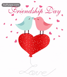 Happy Friendship Day Love.Gif GIF - Happy Friendship Day Love Happy Friendship Day Cute Happy Friendship Day Message GIFs