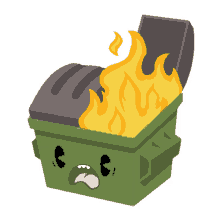 dumpster fire spray valorant im on fire im burning inside in game sprays