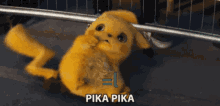 Detective Pikachu Pokemon GIF - Detective Pikachu Pokemon Pika Pika GIFs
