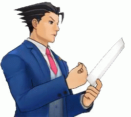 Phoenix Wright Document GIF - Phoenix Wright Document Ace Attorney -  Discover & Share GIFs