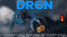 Drgn Dragonchain GIF - Drgn Dragonchain Blockchain GIFs