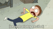 Morty Uncontrollably Excited GIF - Morty Uncontrollably Excited Rickandmorty GIFs