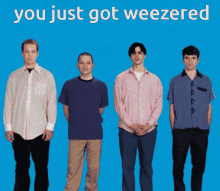 U Just Got Weezered Weezer GIF - U Just Got Weezered Weezer Weezered GIFs