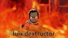 Luix Dextructor Inferno Cop GIF - Luix Dextructor Inferno Cop Hellfire Boy GIFs