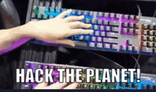Hack The Planet Keyboard GIF - Hack The Planet Keyboard Keyboards GIFs