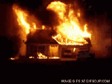 House Burn GIF - House Burn GIFs