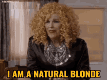 Natural Blonde Wig GIF - Natural Blonde Wig Bad Hair GIFs