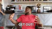 Get Out Kevin Hart GIF - Get Out Kevin Hart Cold As Balls GIFs