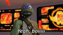 Tmnt Yeah, Boi GIF - Teenage Mutant Ninja Turtles Yes Donatello GIFs