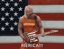 Hulk Hogan Guitar GIF - Hulk Hogan Guitar America GIFs