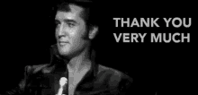 Elvis Presley Kingofpop GIF - Elvis Presley Kingofpop Thank You Very Much GIFs