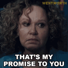 Thats My Promise To You Rita Connors GIF - Thats My Promise To You Rita Connors Wentworth GIFs