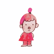 dance cute cute baby pink girl
