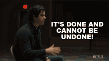 Its Done And Cannot Be Undone Father Paul GIF - Its Done And Cannot Be Undone Father Paul Hamish Linklater GIFs