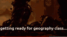 Getting Ready For Geography Class GIF - Getting Ready For Geography Class Geography Class GIFs