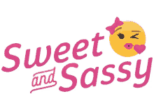 sweet and sassy sweet n sassy joypixels kiss mwah