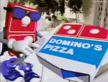 Dominos Pizza Domino Guy GIF - Dominos Pizza Domino Guy GIFs