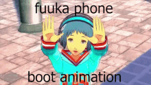 Persona3 Fuuka GIF - Persona3 Fuuka Phone GIFs