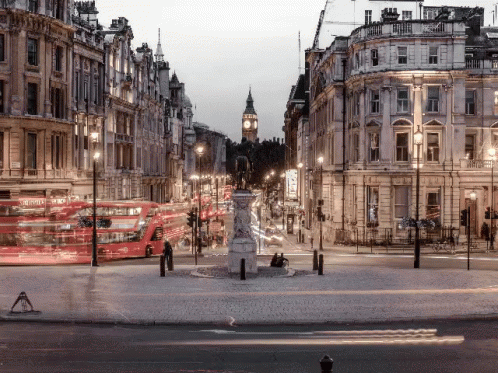 Gif of the city of London