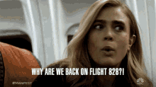 Why Are We Back On Flight828 Why Are We Here GIF - Why Are We Back On Flight828 Why Are We Here Confused GIFs