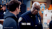 Thicc King Andre Braugher GIF - Thicc King Andre Braugher Raymond Holt GIFs
