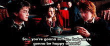 Harry Potter Youre Gonna Be Happy About It GIF - Harry Potter Youre Gonna Be Happy About It Hermione Granger GIFs