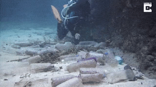 Pollution Ocean GIF - Pollution Ocean Plastic - Discover & Share GIFs