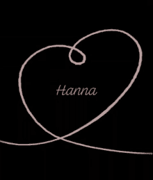Hanna Name GIF - Hanna Name I Love You Very Much GIFs