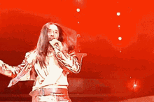 Leslie Cheung Singing GIF - Leslie Cheung Singing Stage GIFs