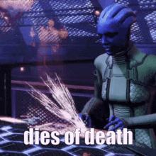 Mass Effect Asari GIF - Mass Effect Asari Dies GIFs