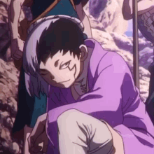 Gen asagiri dr stone gif gen asagiri dr stone gen discover share gifs