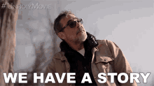 We Have A Story Gerald GIF - We Have A Story Gerald Jeffrey Dean Morgan GIFs