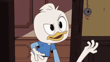 Dewey Duck Ducktales GIF - Dewey Duck Ducktales Slap GIFs