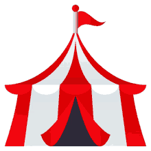 circus tent activity joypixels tent carnival tent