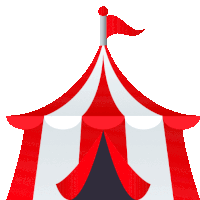 Circus Tent Activity Sticker - Circus Tent Activity Joypixels Stickers