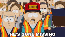 Hes Gone Missing Stuart Mccormick GIF - Hes Gone Missing Stuart Mccormick South Park GIFs