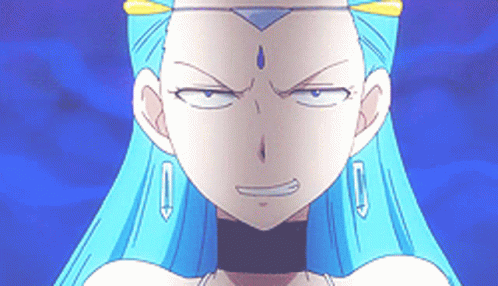 Aquarius Fairy Tail Gif Aquarius Fairy Tail Annoyed Discover Share Gifs