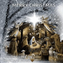 Animated Christmas Nativity Scene