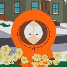 South Park Kenny Mccormick GIF - South Park Kenny Mccormick Smelling Flowers GIFs