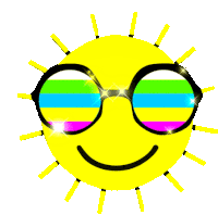Sun Smiling Sticker - Sun Smiling Happy Stickers