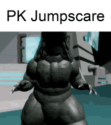 Project Kaiju Jumpscare Pk GIF - Project Kaiju Jumpscare Pk Pk Jumpscare GIFs