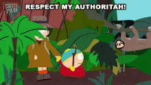 Respect My Authoritah Eric Cartman GIF - Respect My Authoritah Eric Cartman Miss Stevens GIFs