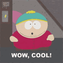 Wow Cool Eric Cartman GIF - Wow Cool Eric Cartman South Park GIFs