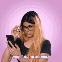 What'S On The Agenda? GIF - Agenda Whats On The Agenda GIFs