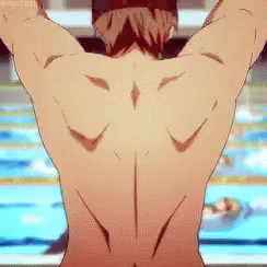 The perfect Back Muscles Anime Animated GIF for your conversation. 