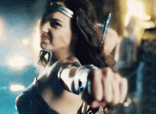 Wonderwoman Gal Gadot GIF - Wonderwoman Gal Gadot Punch GIFs